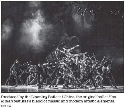 Chinese Mulan ballet to make US, Canada debut
