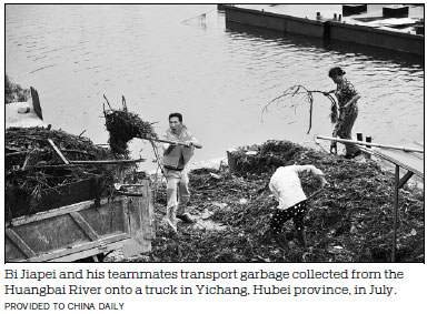 Cleaner's 15-year-long fight against water bloom is paying off