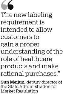 Better labels to battle false health claims