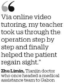 Tianjin doctors to offer aid in Africa