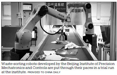 New robot can lend a hand in effort to sort waste