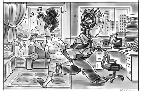 In the future, how an AI utopia would work