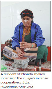 Incense brings sweet smell of success