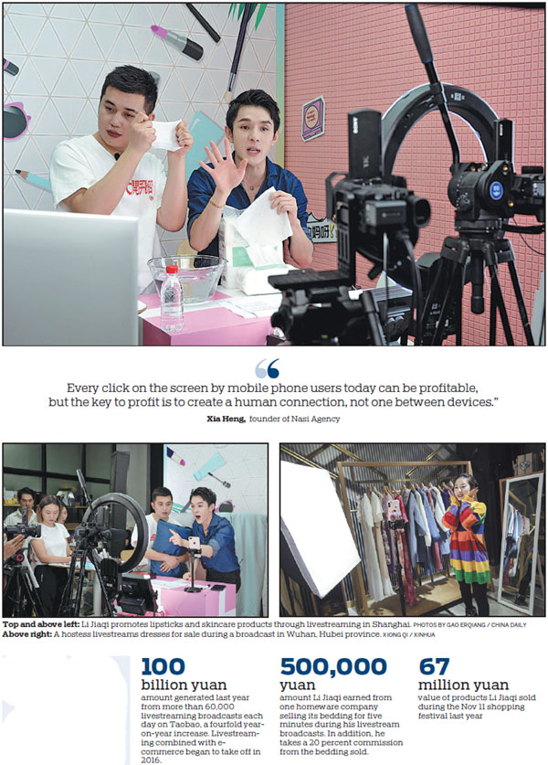 LIVESTREAMING SALES REACH FOR THE HEIGHTS