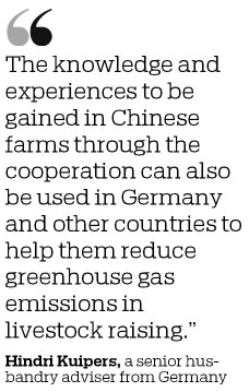 Pig farm develops ways to turn waste into fertilizers and power