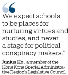 HK 'color revolution' signs seen