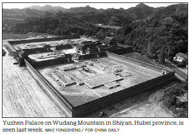 World record breaking work on Yuzhen Palace complete
