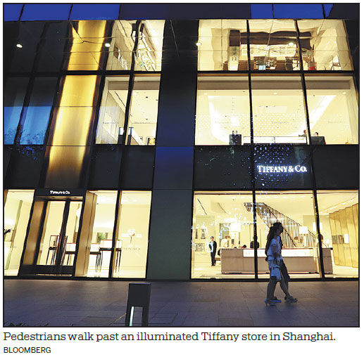 Tiffany brings its glittering treasures to Shanghai