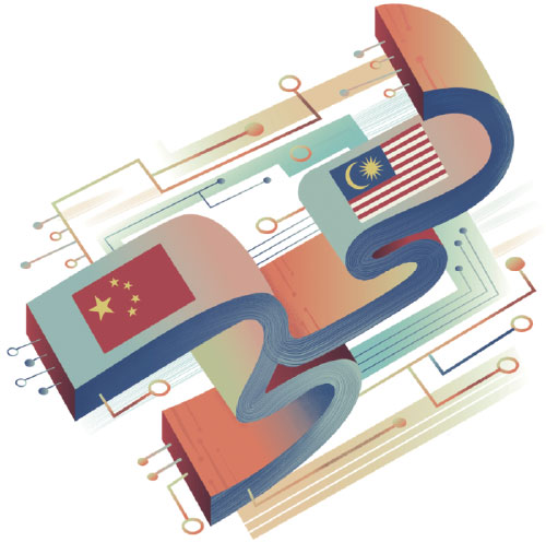 Malaysia gateway to a digital silk road