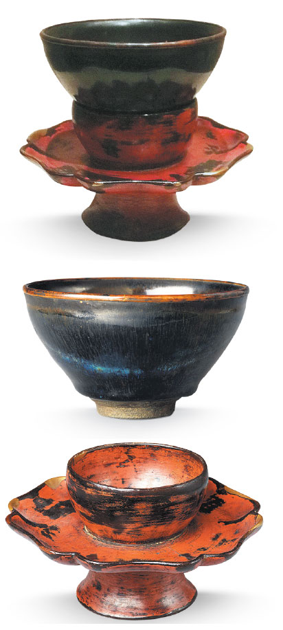 When the tea bowl met the tea stand