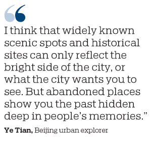 URBAN EXPLORERS WIDEN THEIR HORIZONS