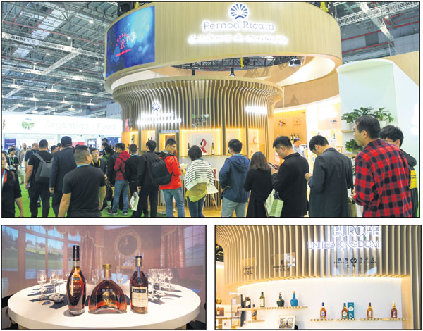 Pernod Ricard serves up full cellar at second CIIE