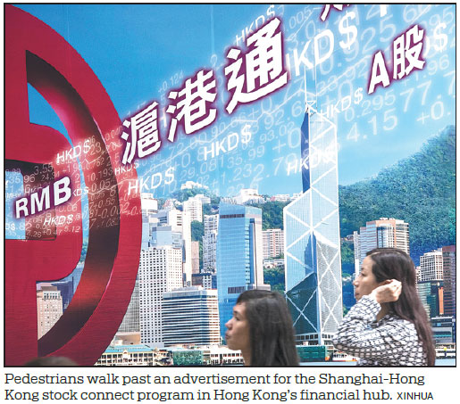 Stock connects fueling capital flows via mainland, HK bourses