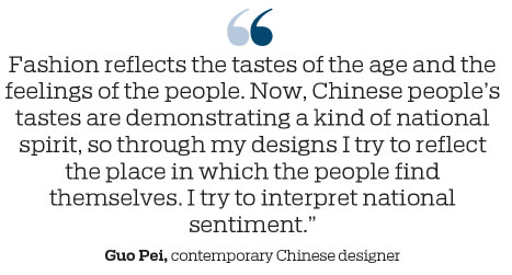 CHINESE STYLE CUTS A DASH ON WORLD STAGE