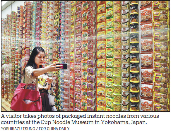 INSTANT NOODLES COME BACK TO THE BOIL