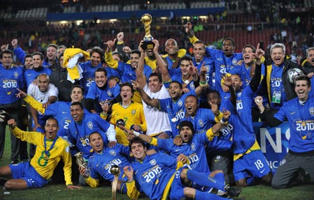 Brazil wins the champion of FIFA Confederations Cup