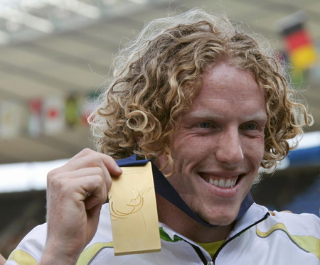 Australia pole valt player wins the gold