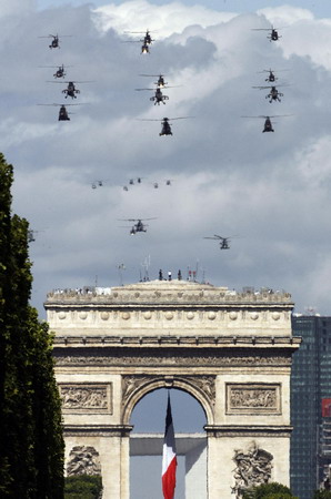 France celebrates Bastille Day