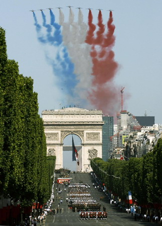 France celebrates Bastille Day