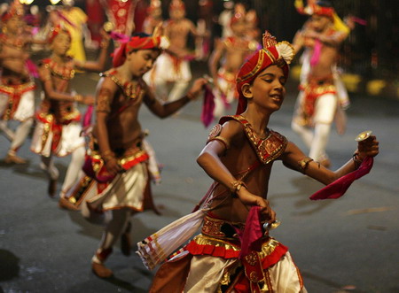 Esala Perahera festival in Sri Lanka