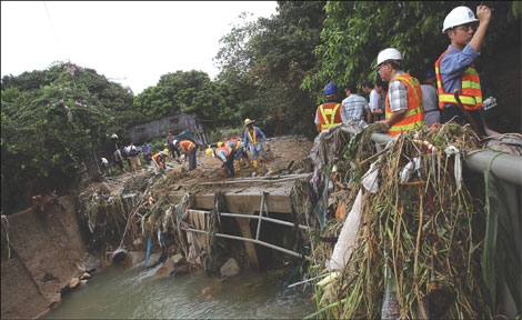 Boulders blamed for deadly Tai Po flood