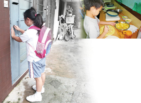 Latchkey kids