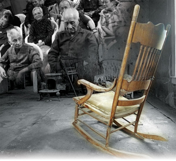 Sunset years, fading sunset