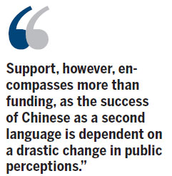 Ethnic minorities deserve help with Chinese education