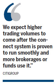Stock Connect turnover tipped to rise