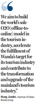Dalian Wanda in $577m foray into tourism