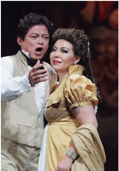Chinese queen of Italian opera