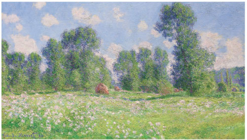 A brush with Impressionist art