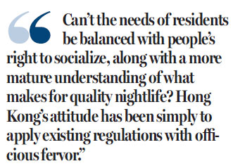 Why is there such strong tolerance for babel in the heart of the city?