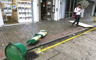 HK recovers quickly from typhoon
