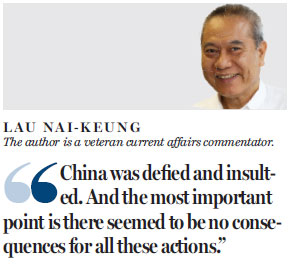 Separatists' disrespect of the nation must be stopped