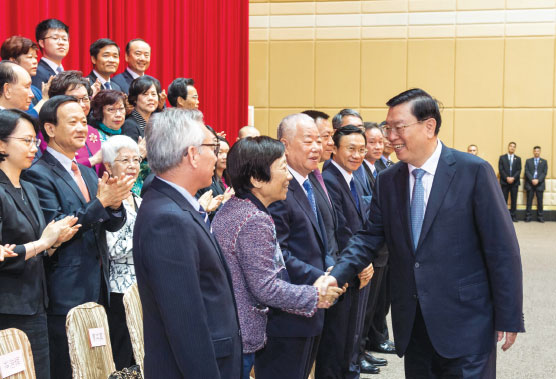 Nation's top legislator praises Macao's success