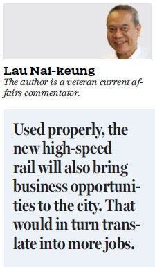 Rail link 'road to heaven', not costly white elephant