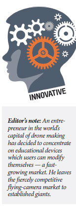 Educational drone maker takes to water