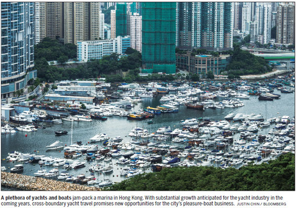 A milestone in HK-Guangdong yacht travel