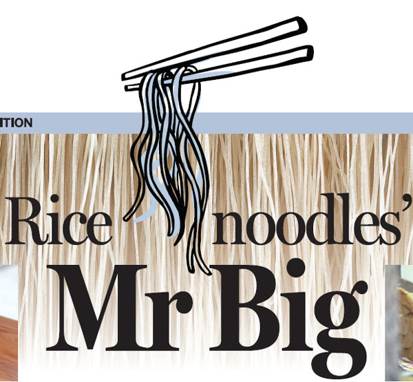Rice noodles'Mr Big