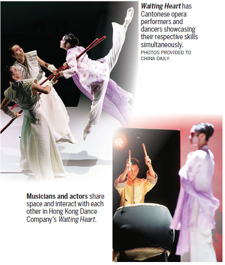 Happy marriage of dance and Canto opera