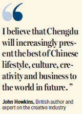 Chengdu to become UNIQUE world city of culture