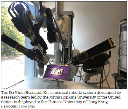 CUHK partners with overseas institutions in medical robotic research