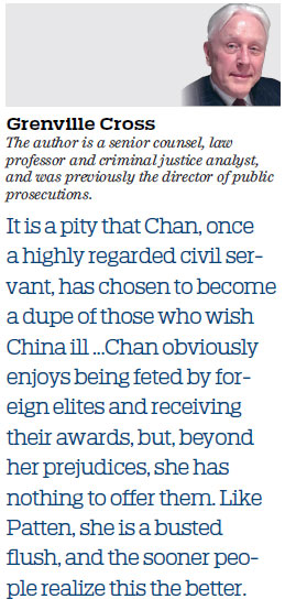 Anson Chan: Say it as it is or forever hold your peace