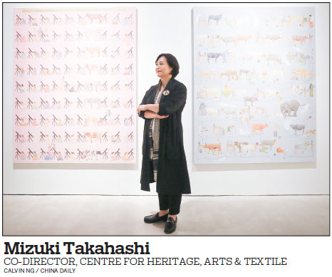 Binding textiles, art and people