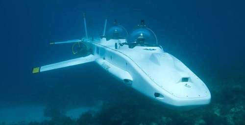 价值超百万英镑“飞行潜艇”成富豪新玩具