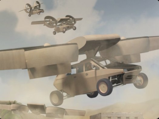 美国打造飞行“悍马” 有望成现实版战地“变形金刚”