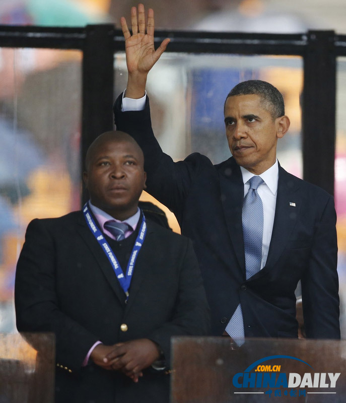曼德拉追悼会奥巴马手语翻译被指是“冒牌货”