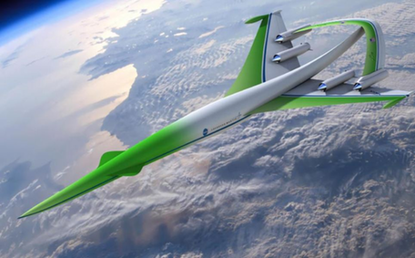NASA设计“绿色超音速”飞机 2035年投入使用