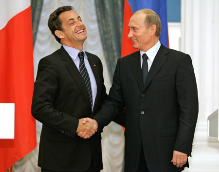 美欧 俄罗斯 > 正文这是萨科齐5月出任法国总统以来首次访问俄罗斯